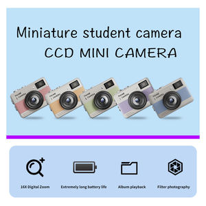 Çok Satan Yeni Cihazlar Öğrenci Çocuk Kamerası Çevirmeli Ekranlı Video Kaydedici Cep Retro Başparmak Kamera Mini CMOS CCD Dijital Kamera - Product Image 5
