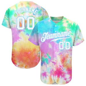 Camisetas de Béisbol Personalizadas con Bordado Hawaiano para Jóvenes, Jersey Sublimado, Jersey de Softbol Estadounidense, Jersey de Béisbol con Botones de Malla - Product Image 2
