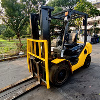 Chariot élévateur diesel d'occasion de 3 tonnes FD30T-16-2, hauteur de levage de 3000 mm, pour entrepôt et chantier