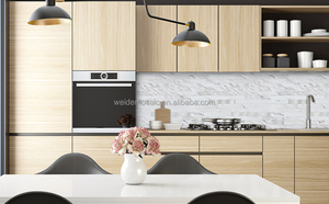 Long Strip <strong>White</strong> Marble <strong>Stick</strong> <strong>on</strong> Wall Peel and <strong>Stick</strong> Wall <strong>Tile</strong> Easy DIY Waterproof for Kitchen Backsplash Mosaic <strong>Tiles</strong> - Product Image 2