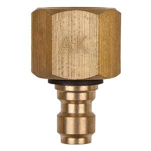 KS ชิ้นส่วนอะแดปเตอร์เครื่องมือ M12x1.5เกลียวภายในและการเชื่อมต่อท่อ1/4" - Product Image 1