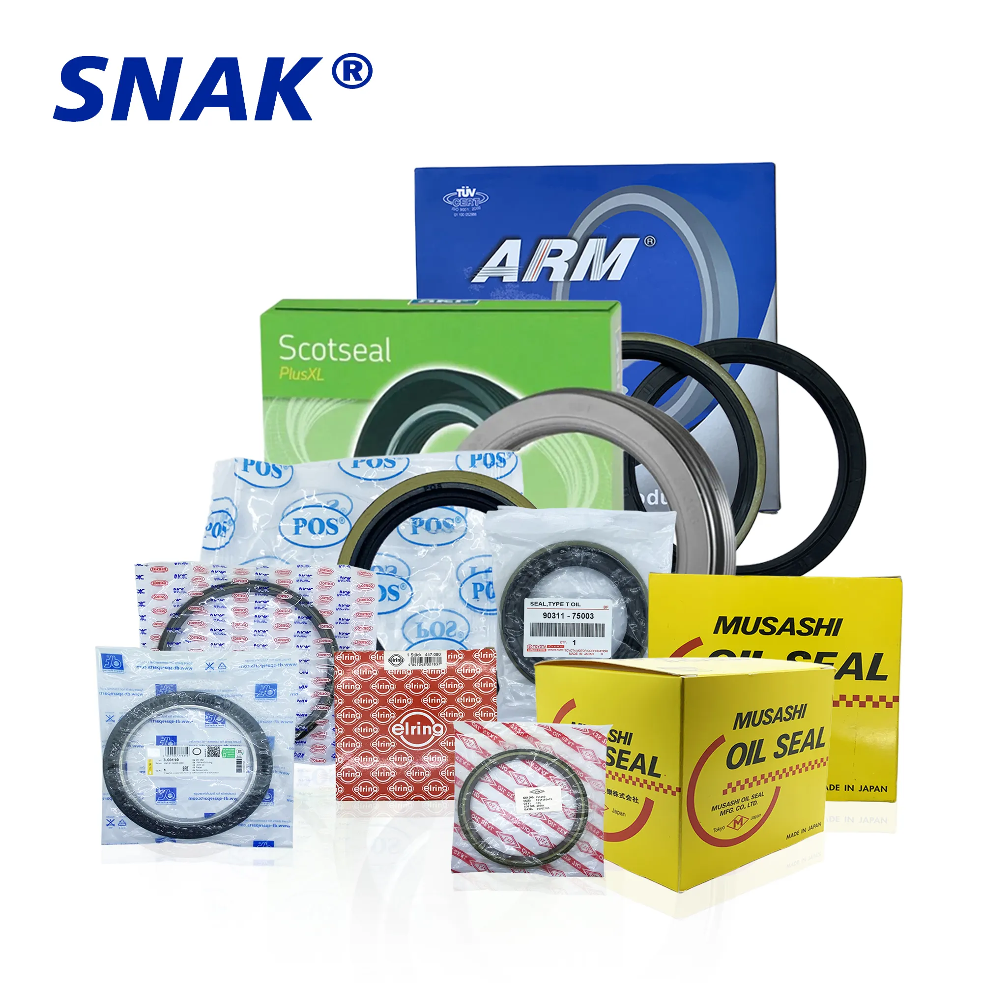 SNAK ซีลยาง NBR FKM,ซีลน้ำมันแบบต่างๆที่ยอมรับได้จากโรงงาน