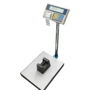 Wiege digital elektronisch mit Drucker elektronische Waage mit Ticket-Etikett