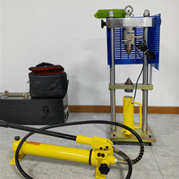 Testeur de charge ponctuelle numérique hydraulique 100 kN pour roches, livraison rapide, pour usage en laboratoire et sur site, pour l'essai de résistance des roches