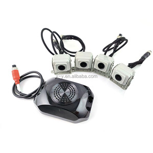 Mini 1080P xe buýt Xe an ninh máy ảnh Kit với BSD Màn hình người đi bộ phát hiện ADAS Hệ thống bãi đậu xe tải xe buýt Trailer Auto Car - Product Image 5