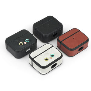 Apple-auriculares a prueba de golpes con dibujos animados personalizados, funda protectora de cuero con cordón para <span class=keywords><strong>AirPods</strong></span> <span class=keywords><strong>1</strong></span> 2 3 - Product Image 6