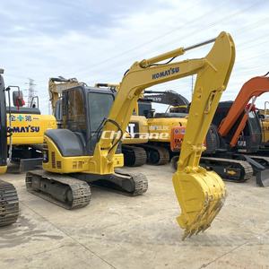 Goed Onderhouden 99% Nieuwe Komatsu Pc55 Komatsu Pc 55 Pc55mr-2 Pc56-7 Pc58 Komatsu 55 Gebruikte Graafmachines Met Dozerblad Op Voorraad - Product Image 2