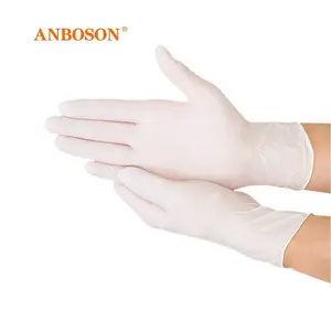 Machine Biodegradable Rubber Pe Wholesale Plastic Food Grade Examination Powder Free Latex Gloves