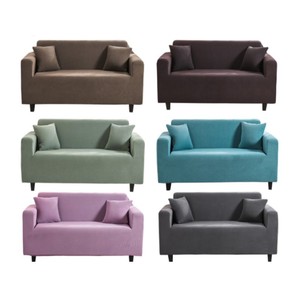 Inyahome sarung <span class=keywords><strong>Sofa</strong></span> kain Jacquard spandeks, pelindung <span class=keywords><strong>Sofa</strong></span> Anti selip untuk hewan peliharaan kucing anjing ruang tamu - Product Image 4