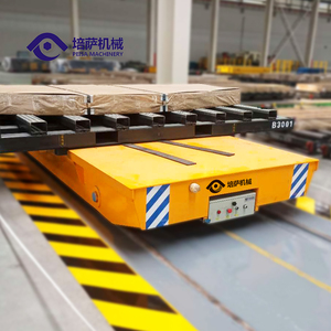 Carrello su Rotaie a Batteria Personalizzabile per la Movimentazione di Lastre d'Acciaio - Product Image 6