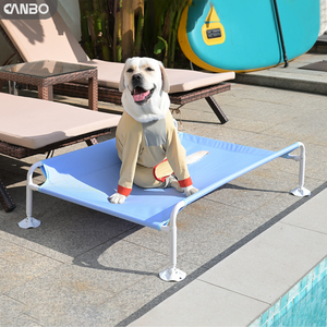 Cama Elevada Impermeable para Perros CanboPet, Cama Plegable de Metal Transpirable para Mascotas, para Exteriores - Product Image 1
