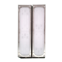 Feux de passage pour piétons LED, dalles de passage pour piétons souterraines, feux de circulation clignotants en acier inoxydable