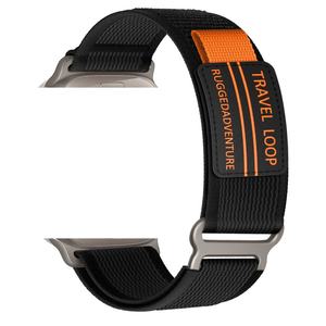Bracelet de sport <span class=keywords><strong>Trail</strong></span> Loop amélioré compatible avec <span class=keywords><strong>Apple</strong></span> <span class=keywords><strong>Watch</strong></span> <span class=keywords><strong>Ultra</strong></span>, remplacement du bracelet en nylon, bracelet de montre réglable - Product Image 5
