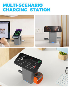 ESON 2025 Tendance 3-en-1 Station électronique pliable magnétique Chargeur sans fil compatible avec iPhone <span class=keywords><strong>Airpods</strong></span>, <span class=keywords><strong>Apple</strong></span> Watch - Product Image 5