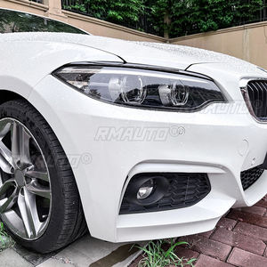 Cubiertas Decorativas para Faros Delanteros de Coche, para BMW Serie 2 F22 F23 2015-2019, Aspecto Negro Brillante/Carbono, Kit de Carrocería Tuning - Product Image 5