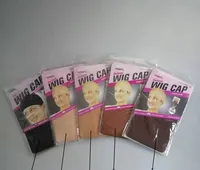 Bonnets de perruque en nylon, bonnets de perruque couleur brun clair pour femmes