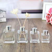 Bouteilles d'aromathérapie de luxe de haute qualité 50ML 100ML 150ML 200ML 250ML Bouteille diffuseur en verre Bouteille en verre aromatique