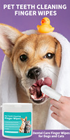 Fundas Desechables Suaves de Tela No Tejida para Dedos, para Cuidado Bucal de Mascotas, Antibacterianas, Antiinflamatorias, Limpieza Dental, Aliento Fresco, Sin Perfume