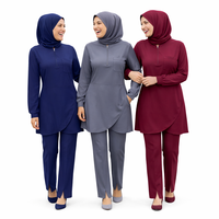 Nouvelle Collection 2026 – Ensembles d'uniformes médicaux pour femmes à manches longues en sergé, avec détection d'aiguilles, thermocollés, utilisables quatre saisons TS