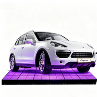 Affichage LED numérique interactif pour sol, haute résolution 4K HDR10+, capacité de charge élevée, 2,5 mm de pas de pixel, avec garantie de 5 ans, pour exposition automobile