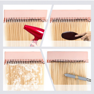 Outil de suspension pour extensions capillaires avec ventouses à usage répété pour le maintien et la présentation - Product Image 2