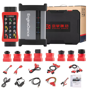 Outil de diagnostic pour camions EngineDance X5 <span class=keywords><strong>Diag</strong></span>, construction métallique, édition diagnostic, gris/rouge/noir, garantie de 6 mois - Product Image 2