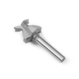 <span class=keywords><strong>Fraise</strong></span> combinée à queue ronde de 1/4'' (6,35 mm) ou 6 mm ou 8 mm pour portes en bois, armoires murales et façonnage d'arc - Product Image 4