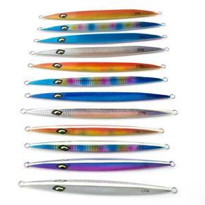 <span class=keywords><strong>Esca</strong></span> Rotonda a Forma di Luna Fiammeggiante da 150g~400g <span class=keywords><strong>per</strong></span> Pesci d'Acqua Salata, <span class=keywords><strong>Esca</strong></span> Modificata in Ferro <span class=keywords><strong>per</strong></span> Pesca in Barca - Product Image 4