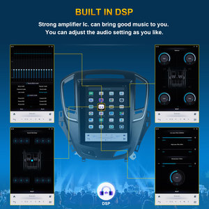 Écran de voiture <span class=keywords><strong>intelligent</strong></span> sans fil 10,4 pouces pour autoradio Android Auto CarPlay, moniteur stéréo pour Regal/Insignia 2014- Lecteur DVD - Product Image 4