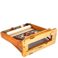 Tapis turc miniature traditionnel, métier à tisser à la main