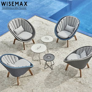 Mobili <span class=keywords><strong>per</strong></span> esterni poltrona tre set di <span class=keywords><strong>balcone</strong></span> tavolo e sedia combinazione piccola famiglia Hotel divano sedia <span class=keywords><strong>per</strong></span> uso esterno - Product Image 6