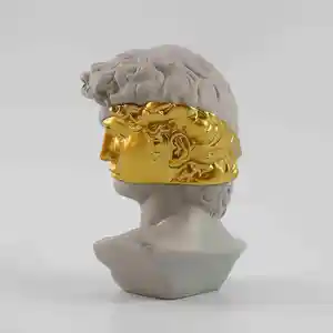 2024 Nieuwe Goedkope Beeldjes & Miniaturen Buste Standbeeld Ornamenten Handwerk Wit Ambacht