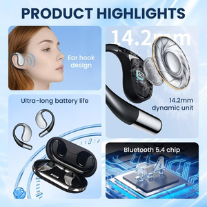 Nuovi Auricolari Wireless Yyk Q39 2025 con Traduzione Intelligente AI, Supporto per 144 <span class=keywords><strong>Lingue</strong></span>, Dotati di App Traduttore AI - Product Image 4