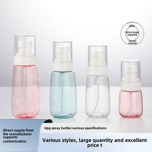 Flacon pulvérisateur portable PCR à brume ultra-fine, en forme de U, fond épais, en plastique PET, pompe à pression, tailles 30ml/60ml/80ml/100ml, pour <span class=keywords><strong>shampoing</strong></span> - Product Image 5