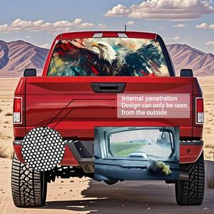 สติกเกอร์ติดกระจกหลังรถยนต์แบบสั่งทำได้สติกเกอร์ติด3D ฟิล์มหล่อไวนิลติดบัง<span class=keywords><strong>แดด</strong></span>ด้านหลัง<span class=keywords><strong>รถยนต์</strong></span> - Product Image 6