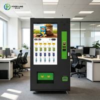 Distributeur automatique de nourriture et de boissons, paiement en espèces et par carte, distributeur de boissons avec élévateur, distributeurs automatiques extérieurs pour en-cas