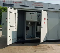 Transformateur de sous-station intelligent compact triphasé série YBG 1250 Kva 2500 Kva 35kv entièrement scellé certifié IEC