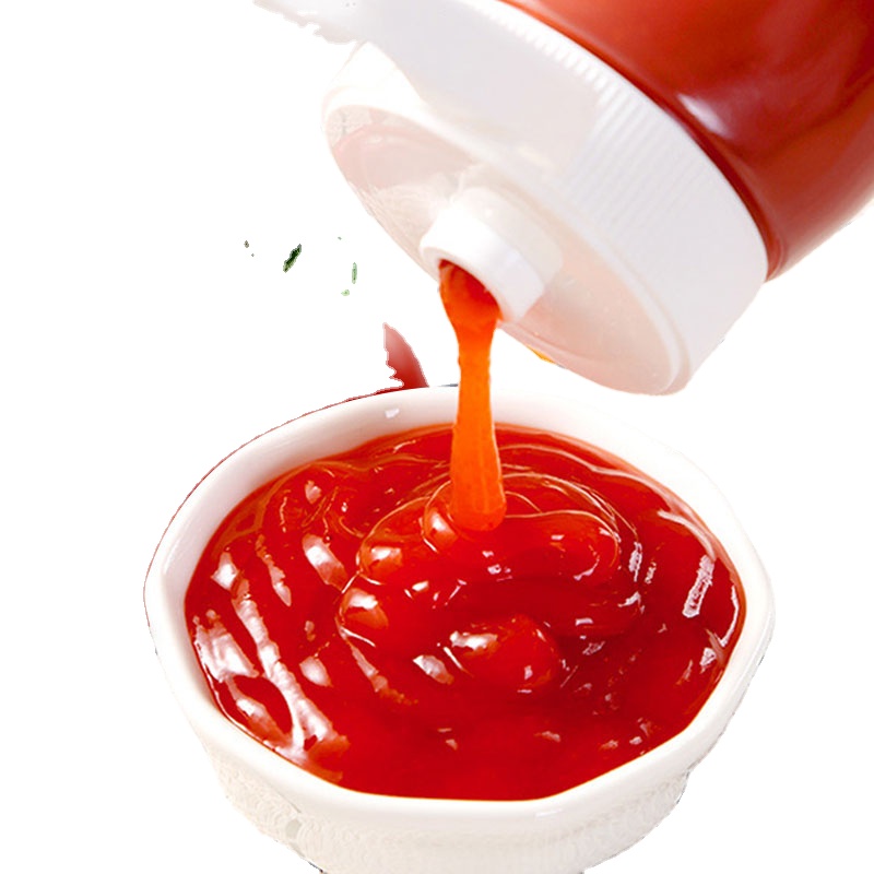 Vente en gros ouverture facile mini sac de ketchup emballage ketchup sauce naturelle pâte de tomate