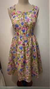 Kadınlar için Ecoparty Vintage elbise <span class=keywords><strong>1950s</strong></span> Cottagecore kokteyl elbiseleri pamuk artı boyutu özel kadın elbiseler - Product Image 3