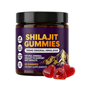 Gomitas de Shilajit y Miel de Grado Alimenticio OEM - Gomitas Orgánicas del Himalaya con Vitaminas para Adultos para el Control de Energía - Product Image 1