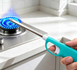 Encendedor de Cocina TT, Metálico, ABS, para Butano, Estufa, Chimenea, Recargable, Multiusos, Herramienta para Barbacoa al Aire Libre - Product Image 2