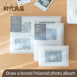 OEM/ODM 40 80 160 320 pochettes Polaroid <span class=keywords><strong>Mini</strong></span> <span class=keywords><strong>livre</strong></span> <span class=keywords><strong>de</strong></span> cartes <span class=keywords><strong>photo</strong></span> avec boîte Pages intérieures transparentes Album <span class=keywords><strong>photo</strong></span> 3 pouces - Product Image 2