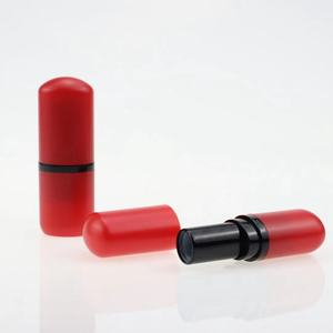 Nuevo tubo vacío de lápiz labial rojo plano único en abundancia para envases cosméticos Contenedores de lápiz labial vintage de 12,1mm - Product Image 5