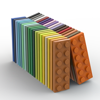 BEBRICKS Série de pièces de construction 3795 Plaque 2x6 Blocs de construction Jouet Pièce de base MOC Ensemble de plaques pour garçons et filles Créer