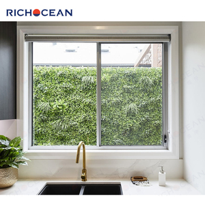 Fenêtres coulissantes en verre trempé coupe-vent RICHOCEAN, usine de Foshan, en aluminium, pour la maison - Product Image 6