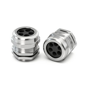 Presse-étoupe poreux en acier inoxydable, adaptateur multi-trous M25, 3, 4 ou 5 entrées de câbles multiples - Product Image 1