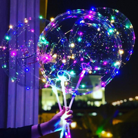Bobo flash Led pour la décoration de fête, avec lumière clignotante
