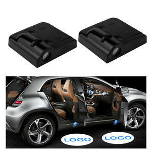 Logo personnalisé pour porte de voiture, logo LED 3D, lumière de bienvenue fantôme, projecteur sans fil HD, 12V, garantie de 24 mois pour toutes les voitures - Product Image 2
