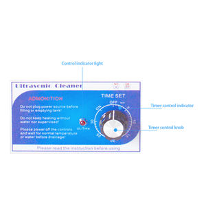 Mesin Pembersih Ultrasonik Mini 40kHz 80W - Product Image 5