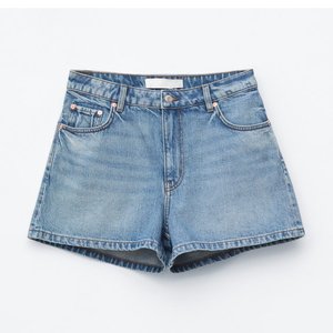 Shorts de Mezclilla Modernos para Mujer, Pantalones Vaqueros Casuales de Moda, Ropa de Verano Cómoda, Fabricación de Ropa al por Mayor OEM Personalizada - Product Image 1